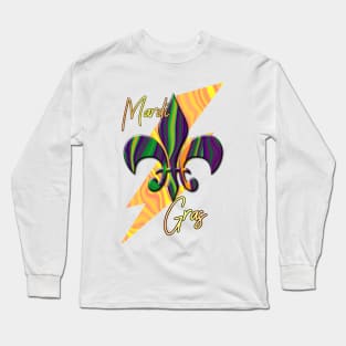 Mardi Gras Tubular Long Sleeve T-Shirt